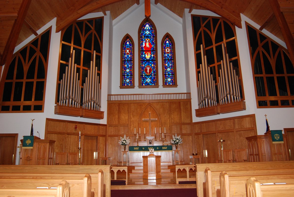 St. John's Lutheran Church interior front