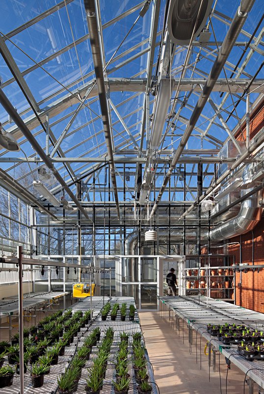 Rogers Science Center greenhouse