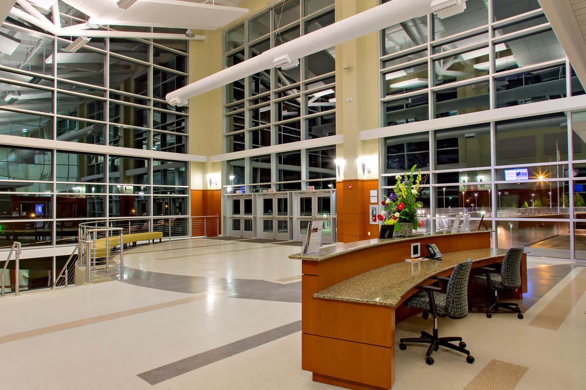 LeGrand Conference Center interior lobby